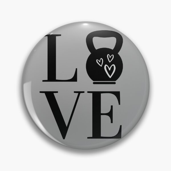 Item preview, Love Kettlebells  designed and sold by Marguerite Faure.