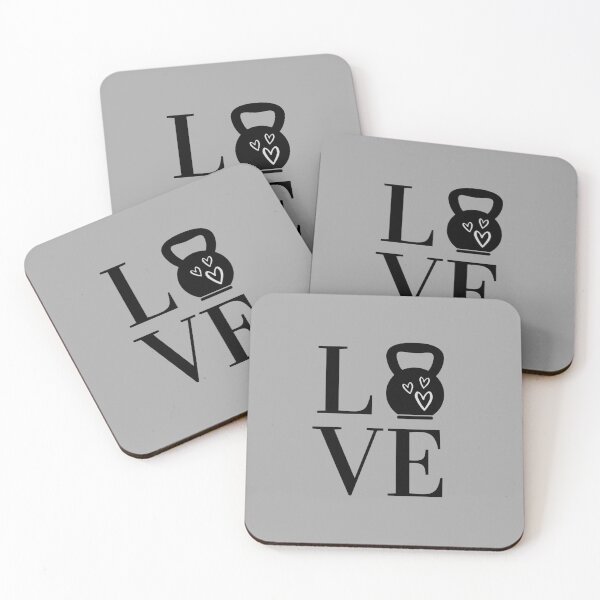 Item preview, Love Kettlebells  designed and sold by Marguerite Faure.