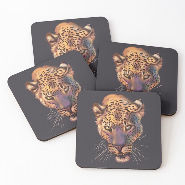 Item preview, Vibrant Leopard Portrait designed and sold by Karvaos.