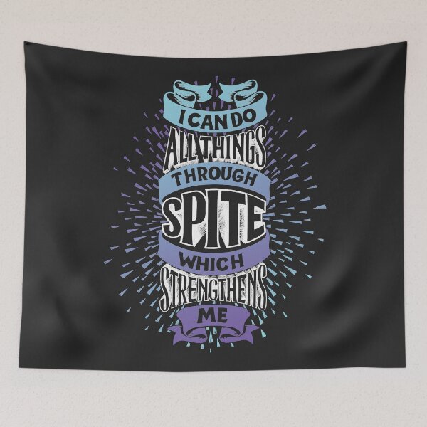 Item preview, I Can Do All Things Through Spite - Blues designed and sold by polliadesign.