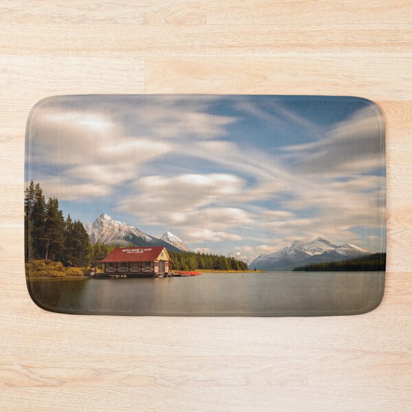 Item preview, MALIGNE LAKE AUTUMN JASPER NATIONAL PARK CANADA designed and sold by LandscapeArtCP.