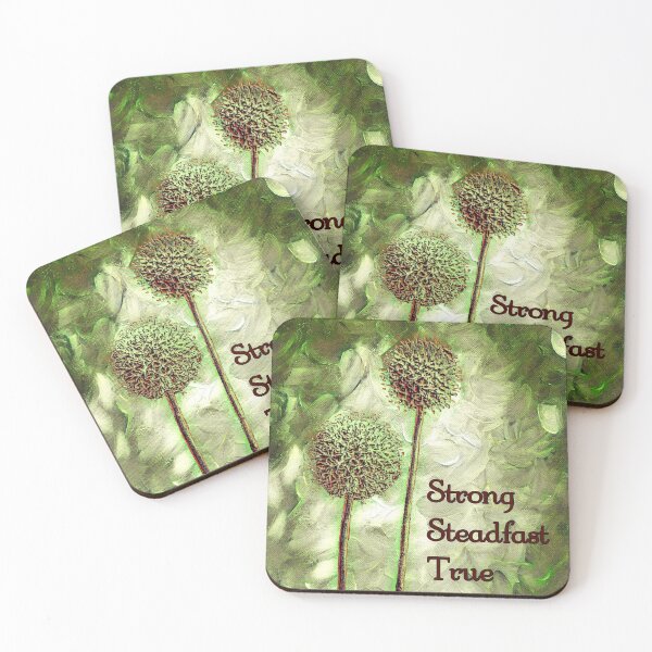 Item preview, Strong Steadfast True designed and sold by Leslie Montgomery Art.