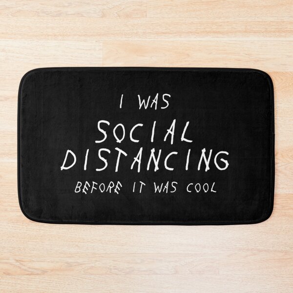 Item preview, I Was Social Distancing before it was cool funny T-Shirt designed and sold by SLV7R.