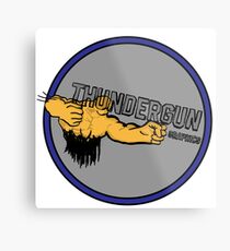 ThunderGun Graphics Metal Print