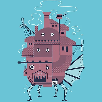 Artwork thumbnail, Moveable Castle by Travis Carter
