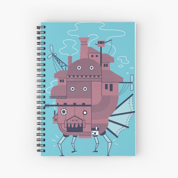 Moveable Castle Spiral Notebook