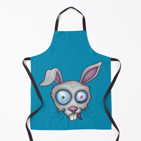 Item preview, Crazy White Rabbit designed and sold by fizzgig.
