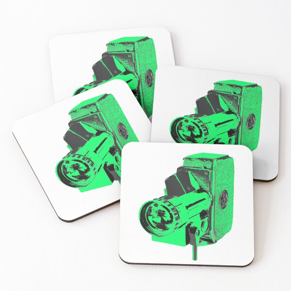 Item preview, Vintage 8MM Film Camera in Green designed and sold by stevespencetv.