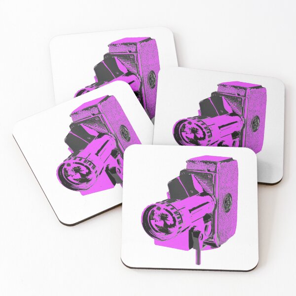 Item preview, Vintage 8MM Film Camera in Pink designed and sold by stevespencetv.