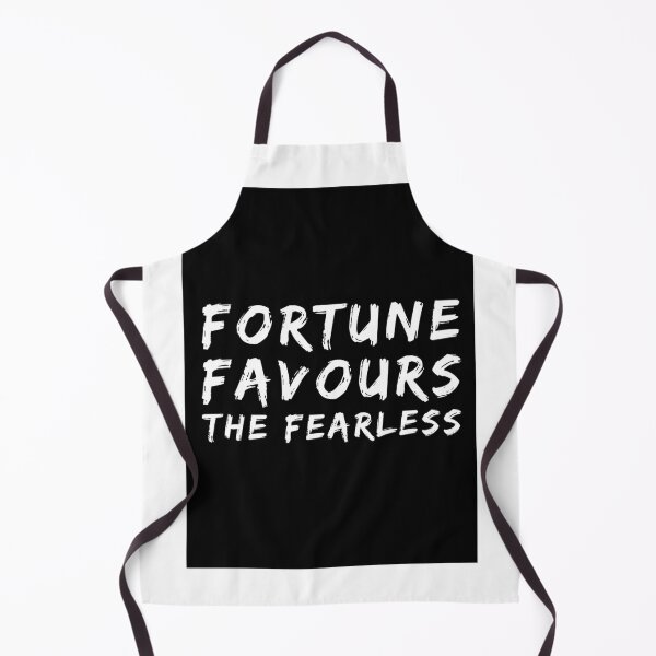 Item preview, FORTUNE FAVOURS THE FEARLESS designed and sold by radhikakgarg14.