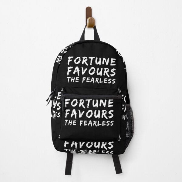 Item preview, FORTUNE FAVOURS THE FEARLESS designed and sold by radhikakgarg14.