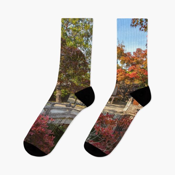 Item preview, Warm and beautiful autumn orange red colours of Kyoto, Japan designed and sold by HTPOP.