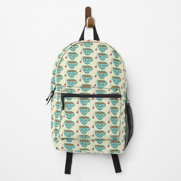 Cute Kawaii Tea Cup for Tea Lover Backpack