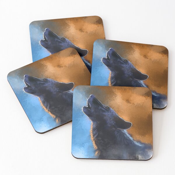 Item preview, Howling Wolf Painting designed and sold by Karvaos.