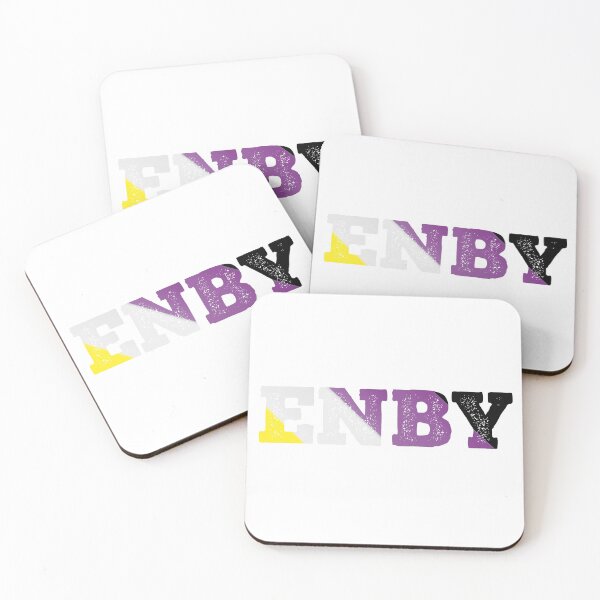 Item preview, ENBY NON BINARY LGBTIQ PRIDE TYPE designed and sold by revolutionlove.
