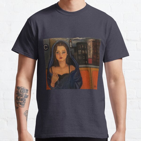 Girl on the subway Classic T-Shirt
