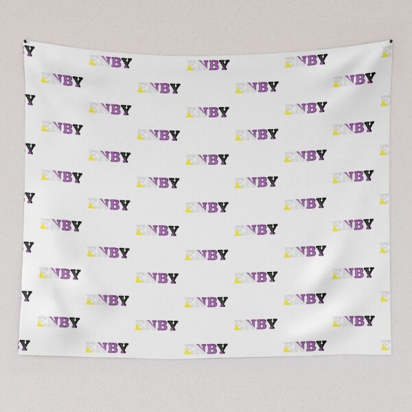 Item preview, ENBY NON BINARY LGBTIQ PRIDE TYPE designed and sold by revolutionlove.