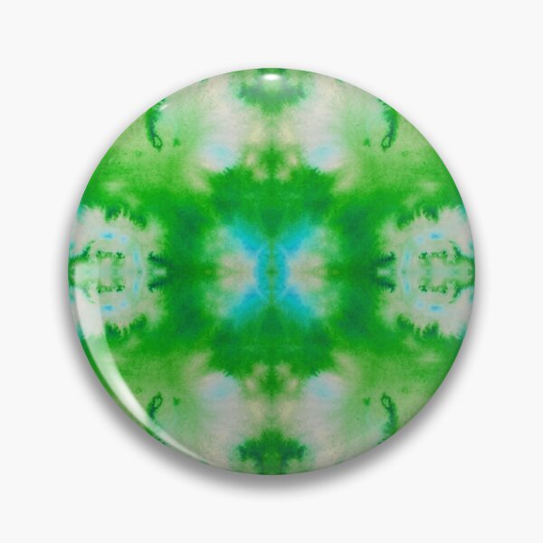 Item preview, Blue Green Batik Tie dye pattern mask, t-shirt V2 designed and sold by blastshmucks.