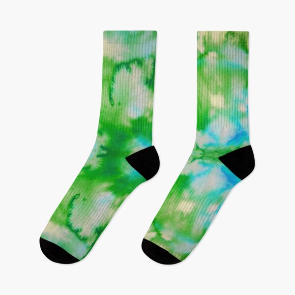 Item preview, Blue Green Batik Tie dye pattern mask, t-shirt V2 designed and sold by blastshmucks.