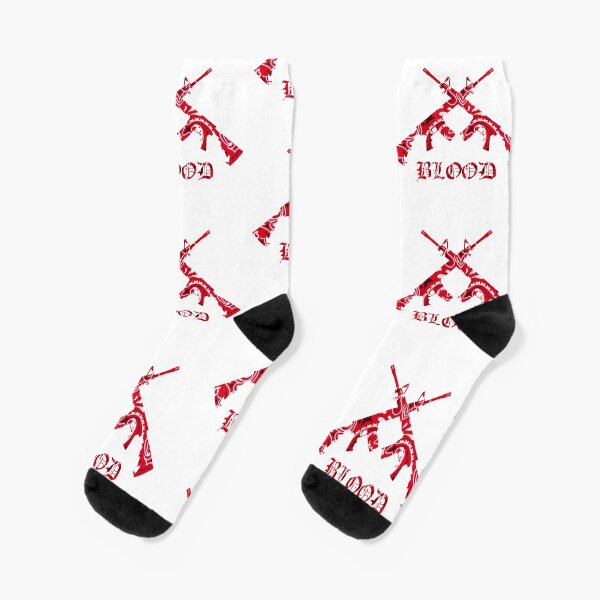 Blood Gang Member, Men's Socks Crew