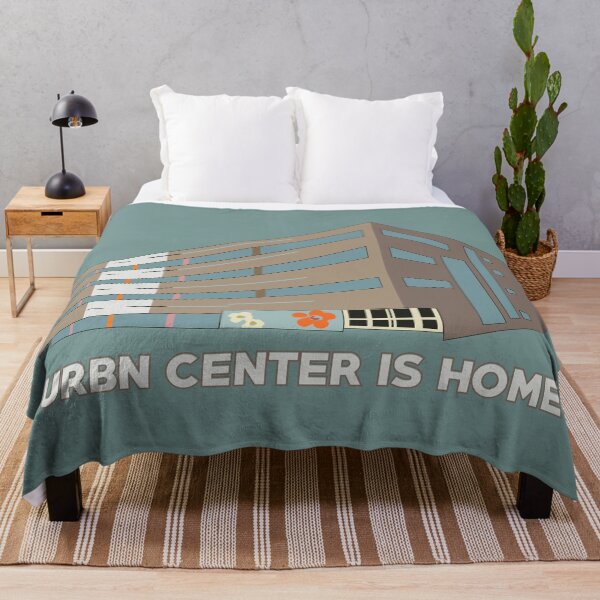 Item preview, URBN Center is Home (Philadelphia) - Simple Digital Sketch with Beige Text designed and sold by JD-PANDA.
