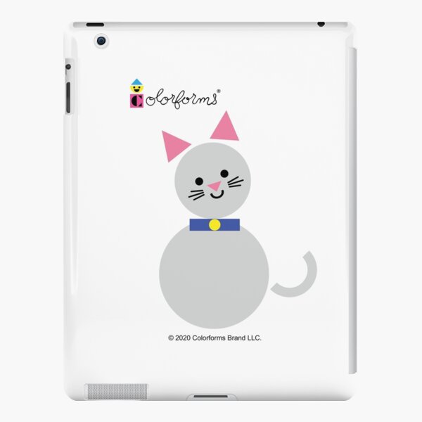 Colorforms Grey Cat iPad Snap Case