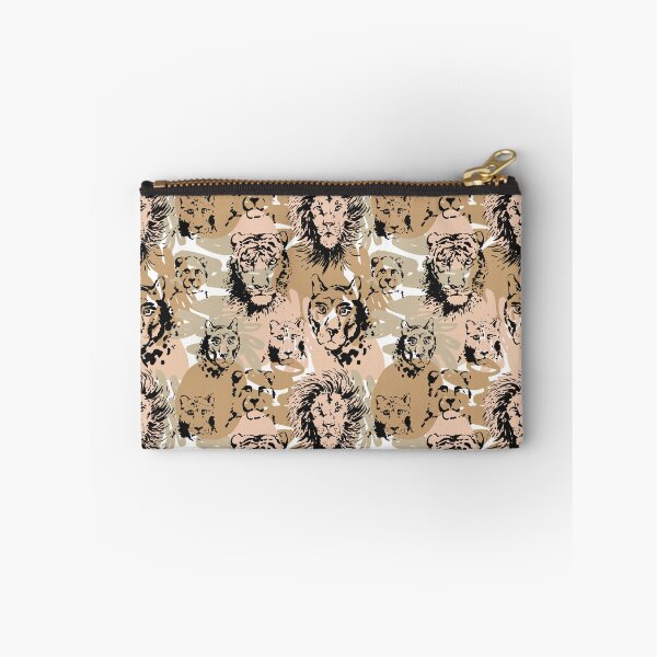 Item preview, Tiger and lion animal print designed and sold by Polanika.