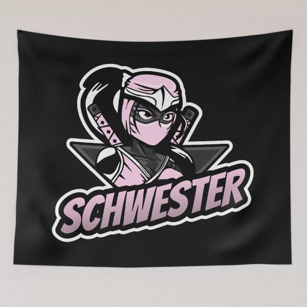 Item preview, Schwester Sister Ninja Fighter German Deutsch designed and sold by Time4German.