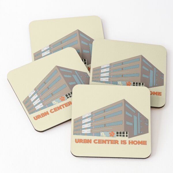 Item preview, URBN Center is Home (Philadelphia) - Simple Digital Sketch with Orange Text designed and sold by JD-PANDA.