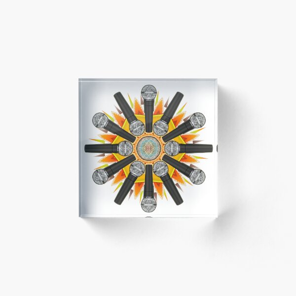 Mic Star Acrylic Block