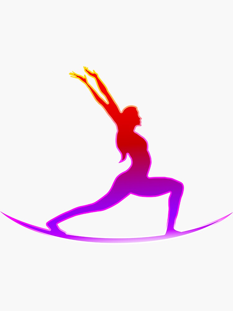 "YogaClothingBrands Logo" Sticker for Sale by YogaCBs Redbubble