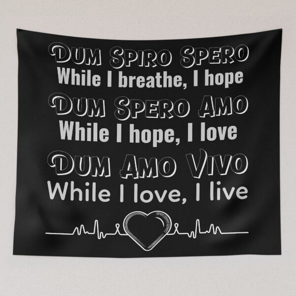 Item preview, Latin quote for life and love  designed and sold by dreamofdenim.
