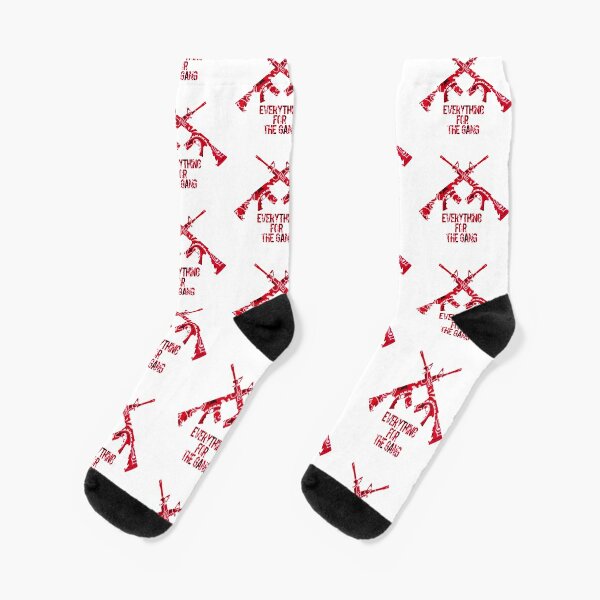 Blood Gang Member, Men's Socks Crew