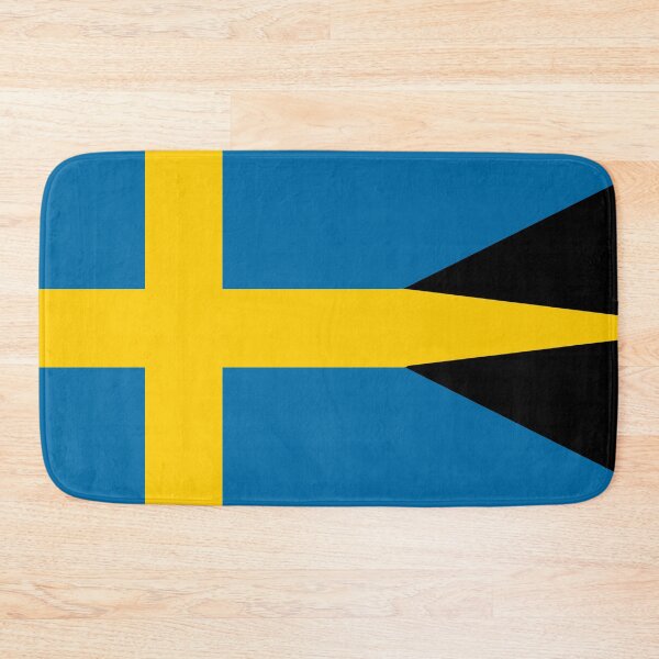 Item preview, Black Accurate historical flag of Sweden designed and sold by AidanMDesigns.