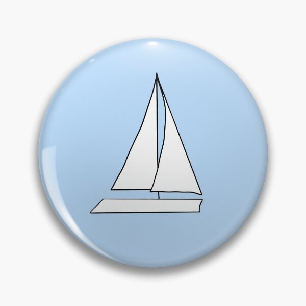 Item preview, sail boat light blue  designed and sold by Angel1753.