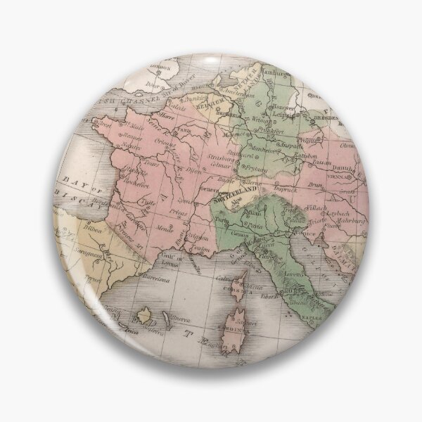 Item preview, Vintage Map of Southern Europe (1838) designed and sold by BravuraMedia.