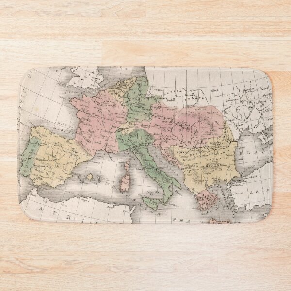 Item preview, Vintage Map of Southern Europe (1838) designed and sold by BravuraMedia.