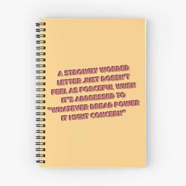 Item preview, A Strongly Worded Letter designed and sold by spappo.