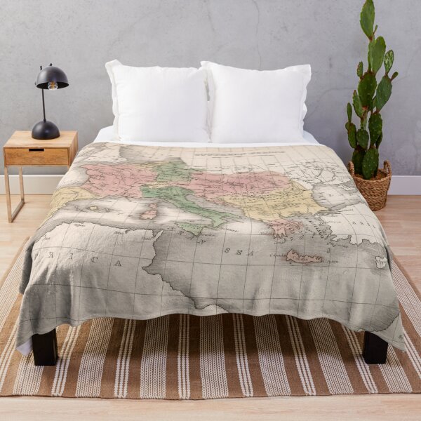 Item preview, Vintage Map of Southern Europe (1838) designed and sold by BravuraMedia.