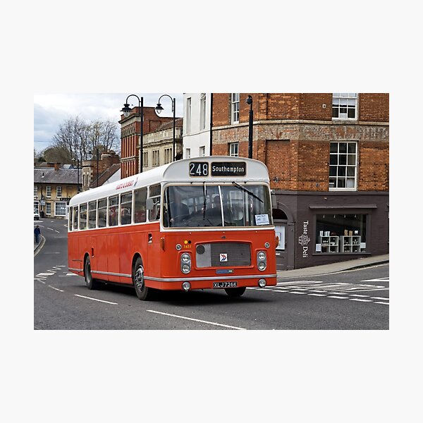Hants & Dorset Bristol RELL6G Bus Photographic Print