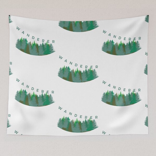 Item preview, Forest hiker mountaineer nature designed and sold by Zwuck.