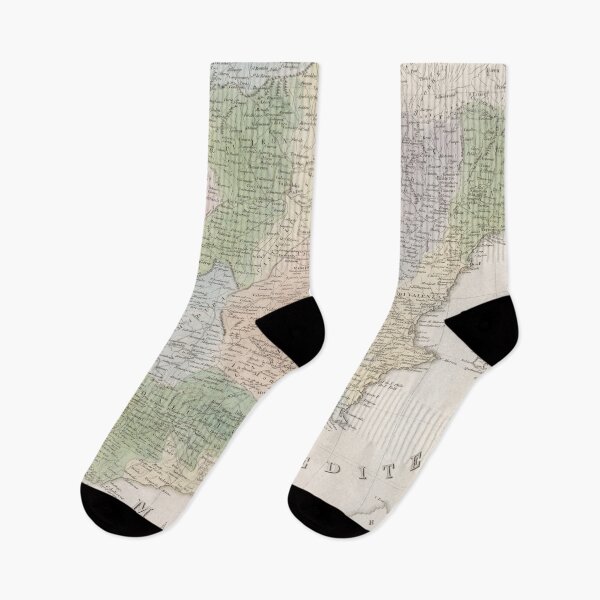 Item preview, Vintage Map of Spain (1842) designed and sold by BravuraMedia.