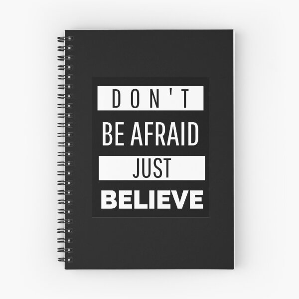 Item preview, Don't Be Afraid Just Believe Tee designed and sold by ShutEyeShirts.