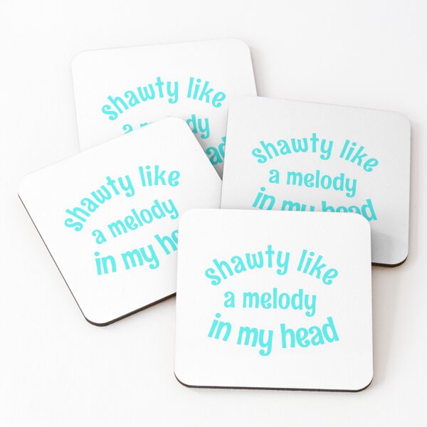 Item preview, Shawty like a melody sticker designed and sold by Hori Shop.