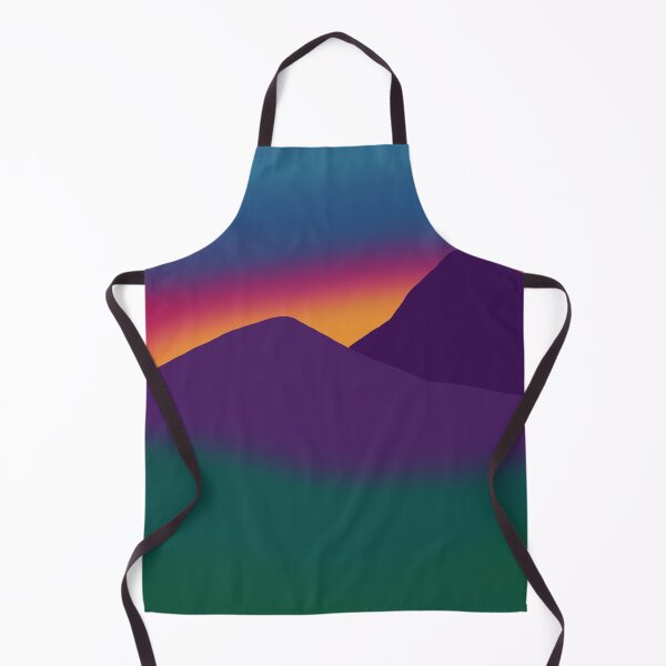 Item preview, Graphic Mountain sunset designed and sold by WildHerdz.