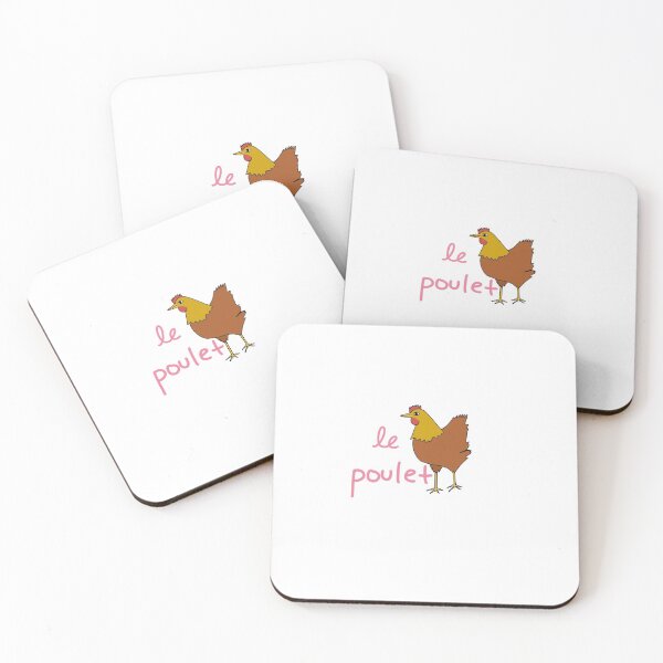 Item preview, Le Poulet: Chicken in French designed and sold by laladoodles.