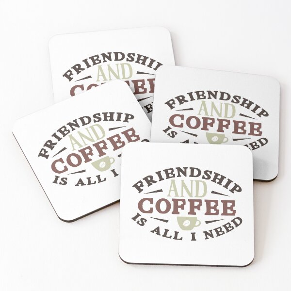 Item preview, Friendship and coffee is all i need  designed and sold by remonss.