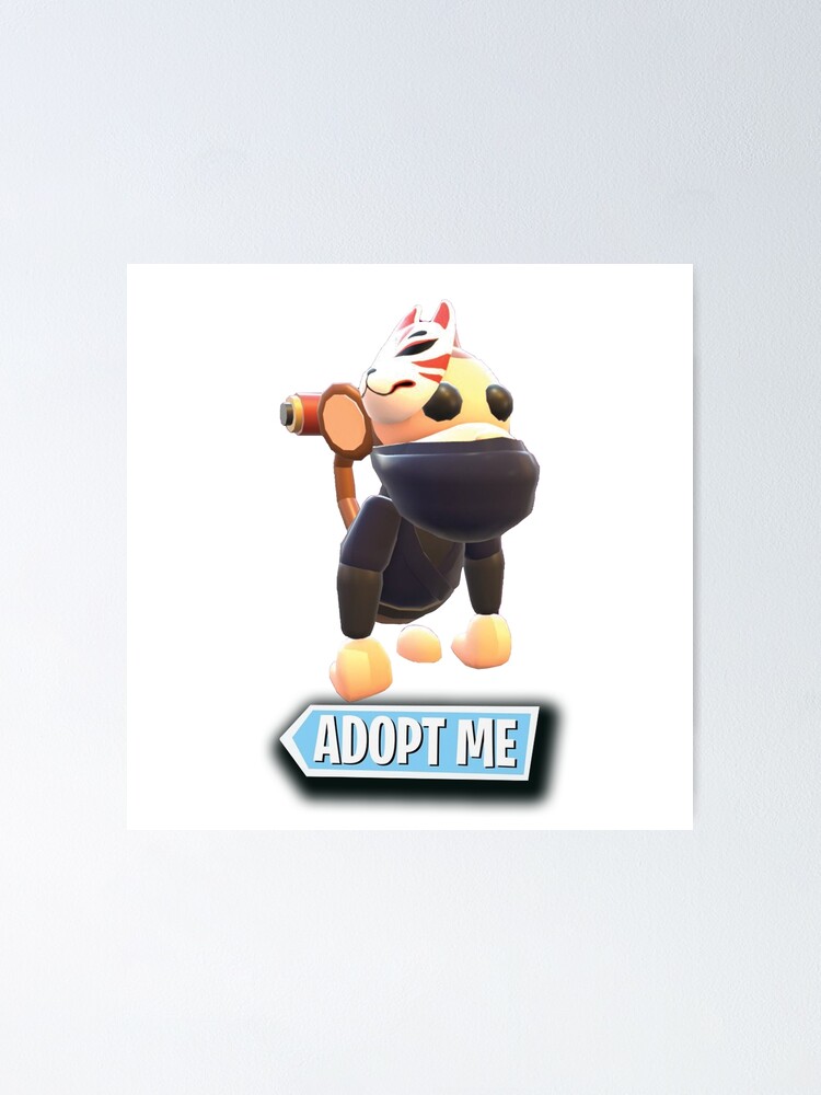 Monkey Adopt Me Roblox Roblox Game Adopt Me Characters Poster By Affwebmm Redbubble - monkey game on roblox