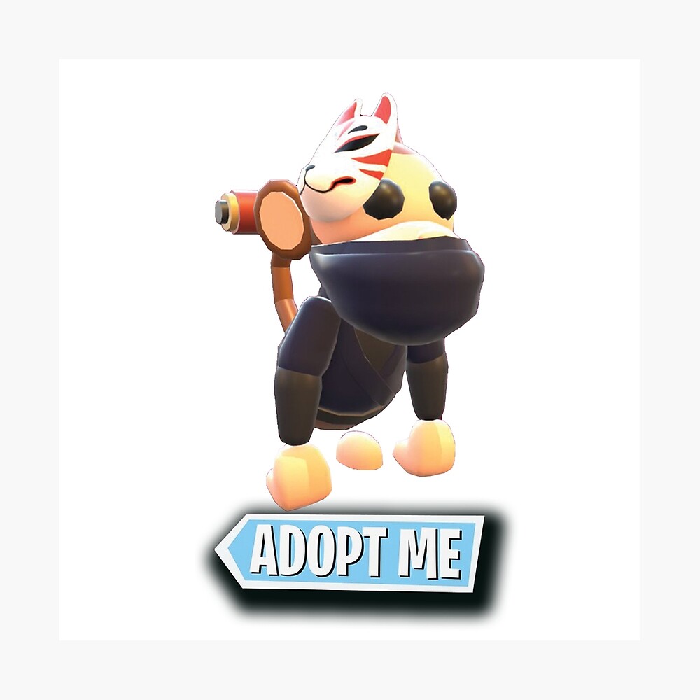 Monkey Adopt Me Roblox Roblox Game Adopt Me Characters Poster By Affwebmm Redbubble - adopt me roblox animated