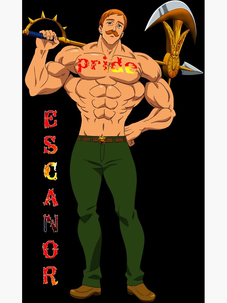 Lion Sin Of Pride Escanor Seven Deadly Sins Poster By Otaquotes Redbubble 7792